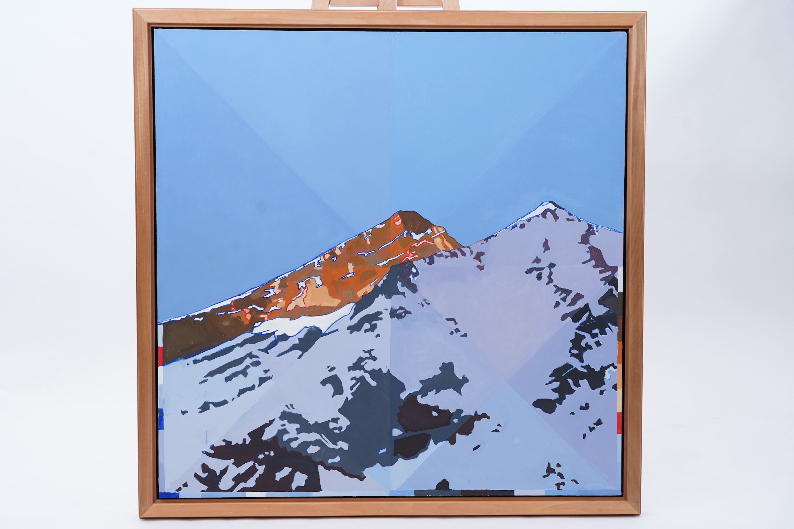 Piers Ottey, b. 1955, 'Gornergrat Zermatt- Morning and Evening'